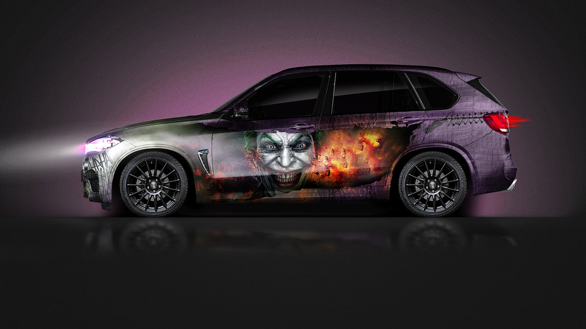 BMW X5 - Joker design - cover