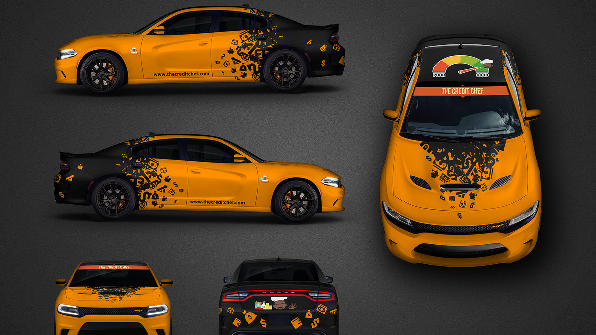 Dodge Charger - Chef design - cover