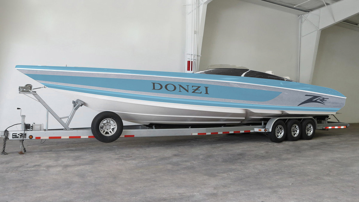 Donzi - Boat design - cover
