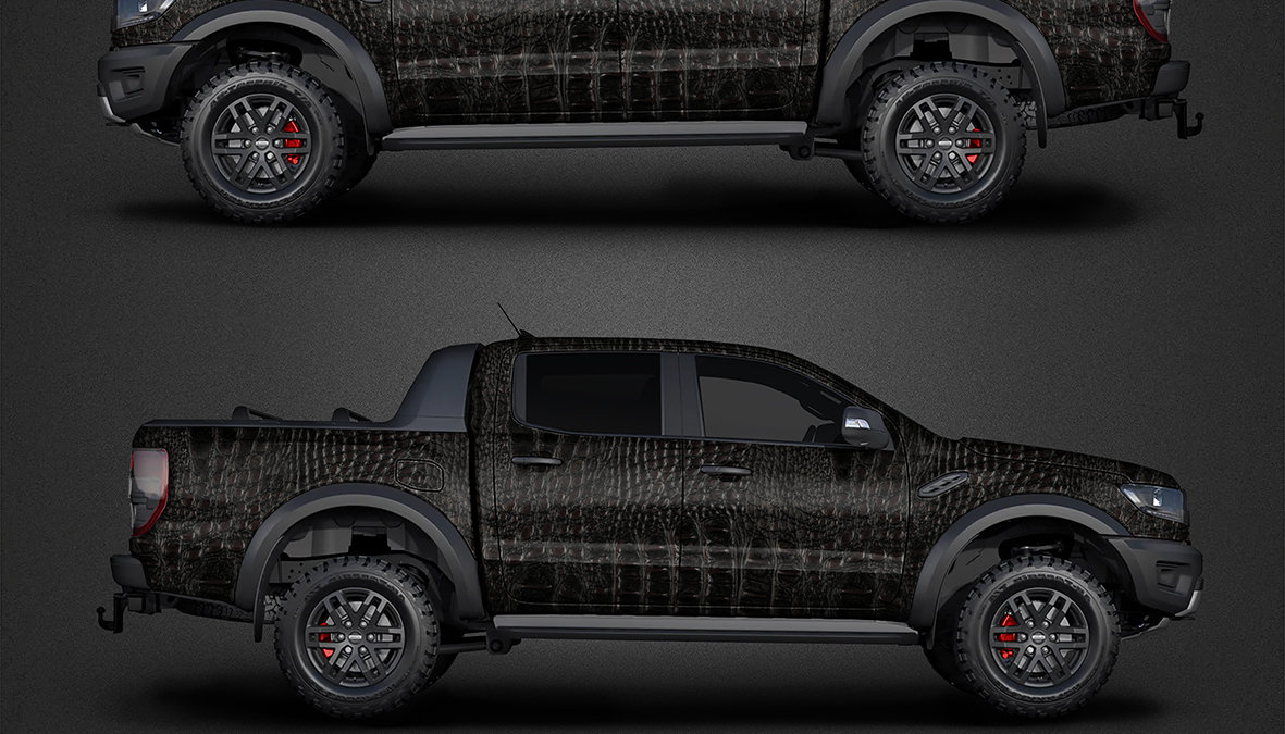 Ford Ranger - Crocodile Texture design - img 1