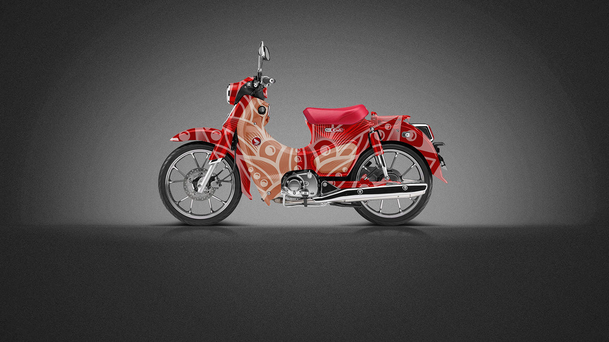 Honda CUB - Retro design - img 1