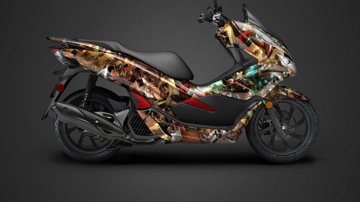 Honda PCX - Marvel design - img 1