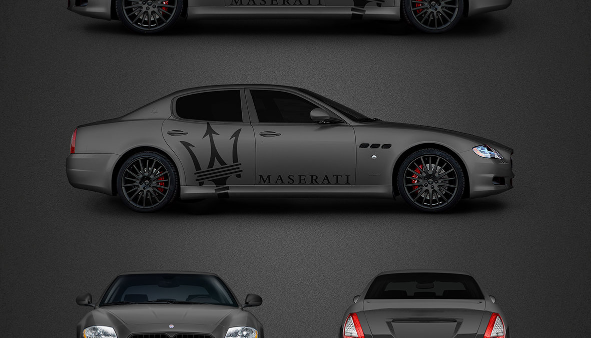 Maserati Quattroporte - Maserati Decals design - cover