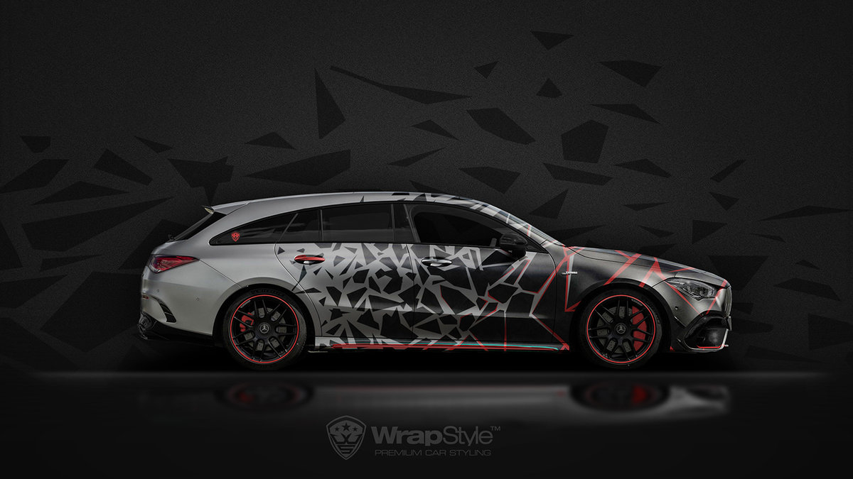 Mercedes-Benz CLA - Cracked Design - cover