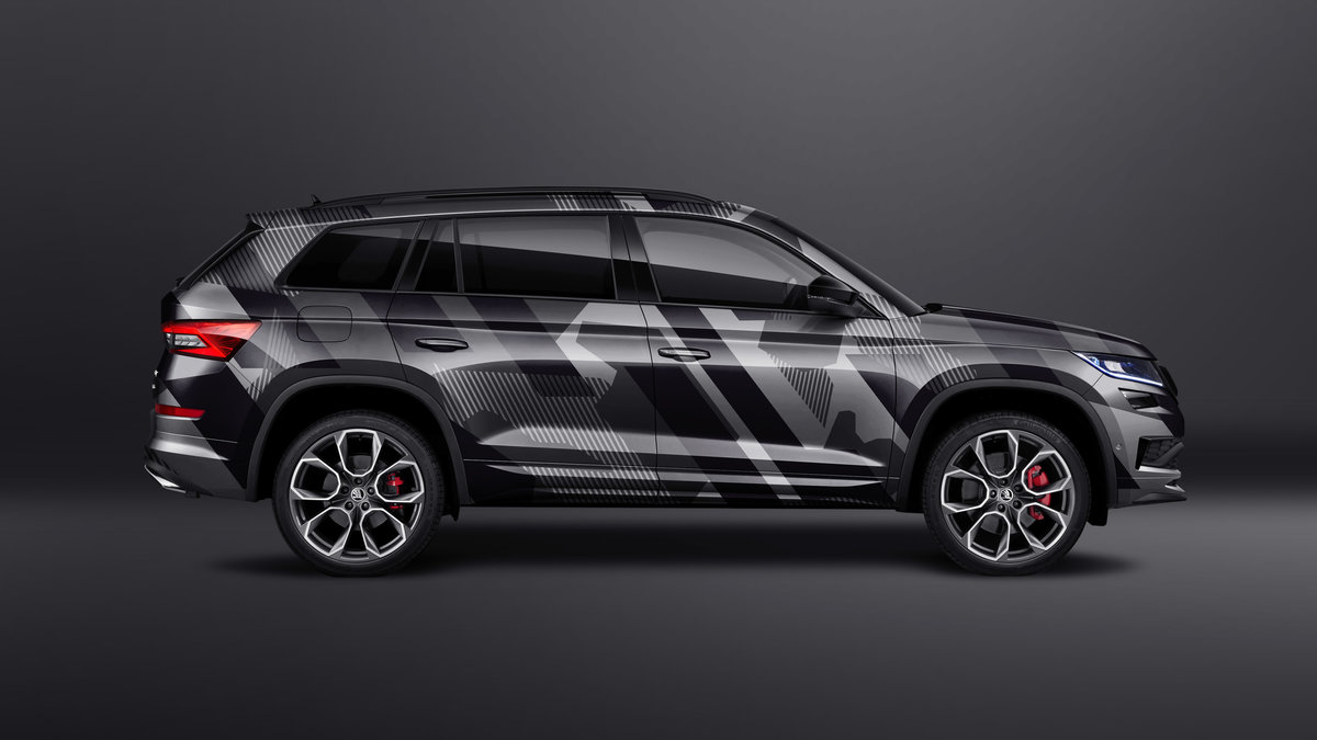 Skoda Kodiaq RS - Grey Scale design - cover