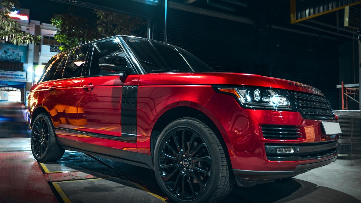 Range Rover - Red Cherry Wrap - cover