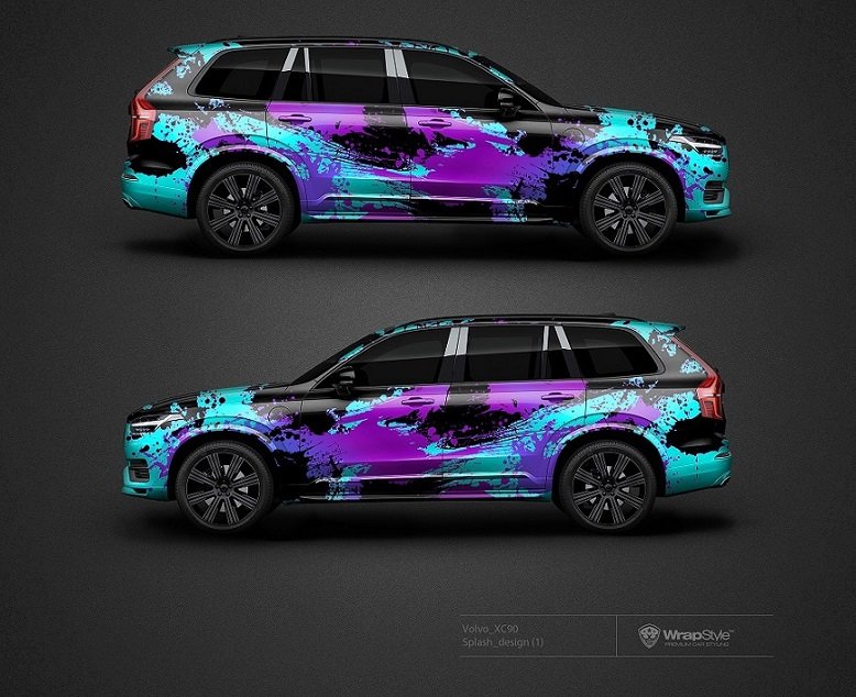 Volvo XC90 - Splash design - cover