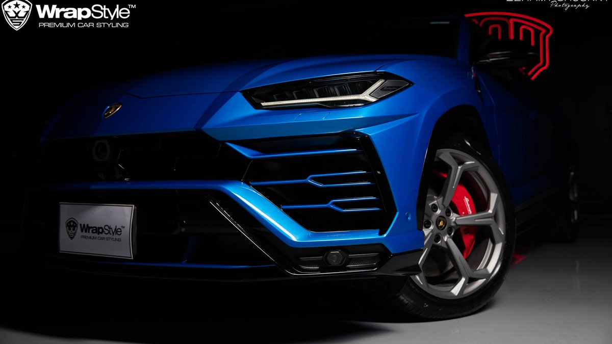 Lamborghini Urus - Blue design - cover