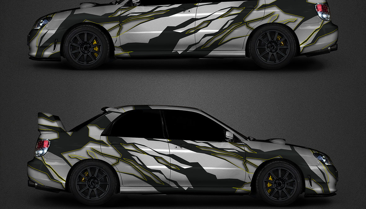 Subaru WRS - STI sport - Ribs design - cover