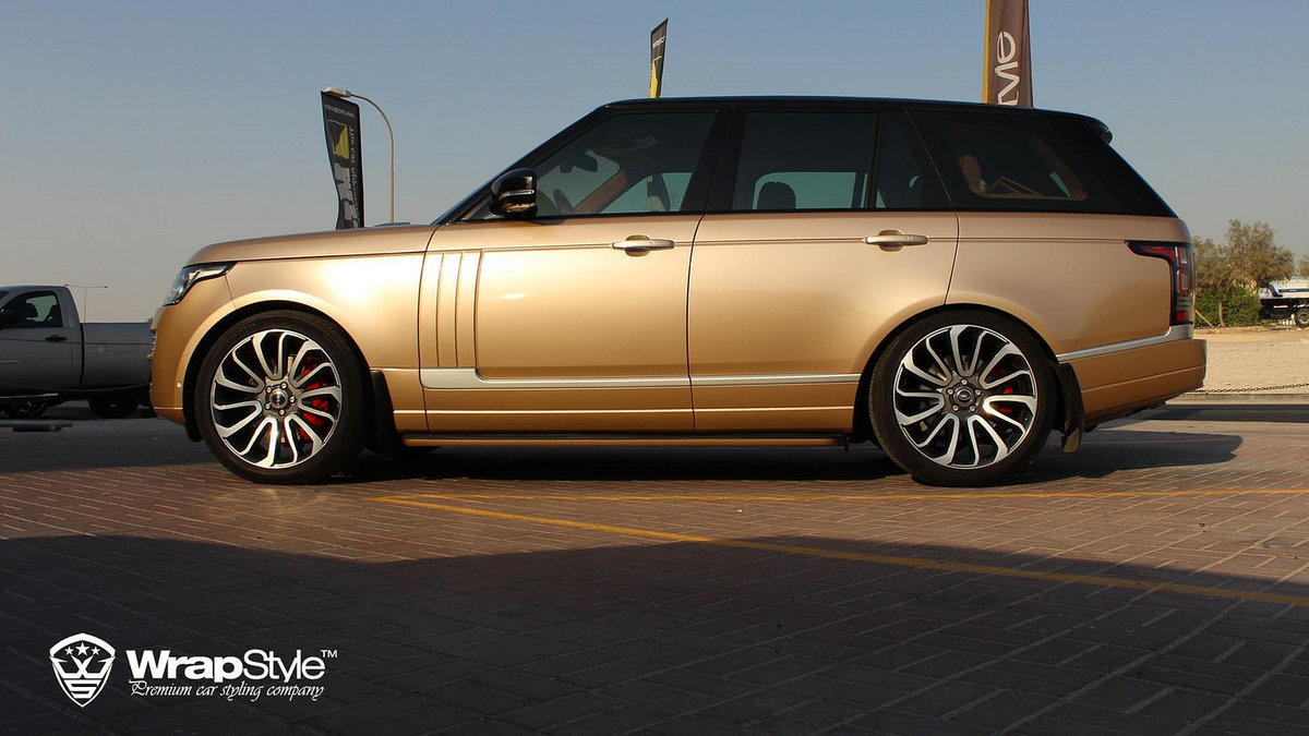 Range Rover - Ashen Beige Metallic wrap - img 4