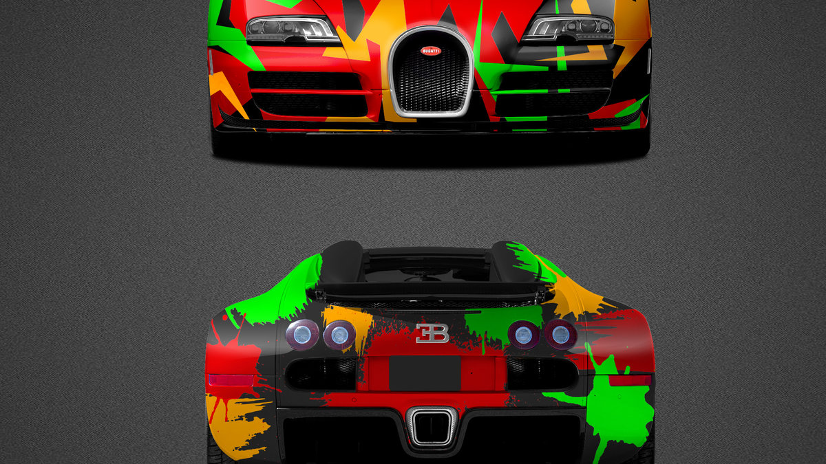 Bugatti Veyron - Splash Design - img 1