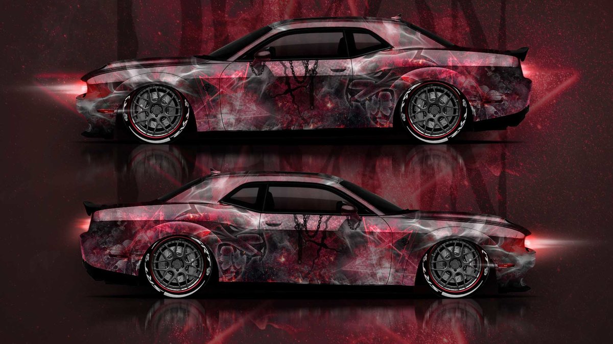 Dodge Challenger - Demon design - cover