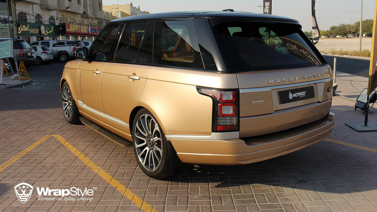 Range Rover - Ashen Beige Metallic wrap - img 1