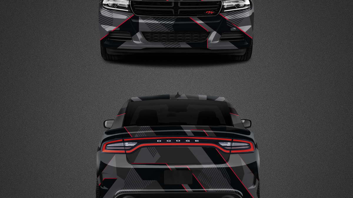Dodge Charger - Grey Scale design - img 1