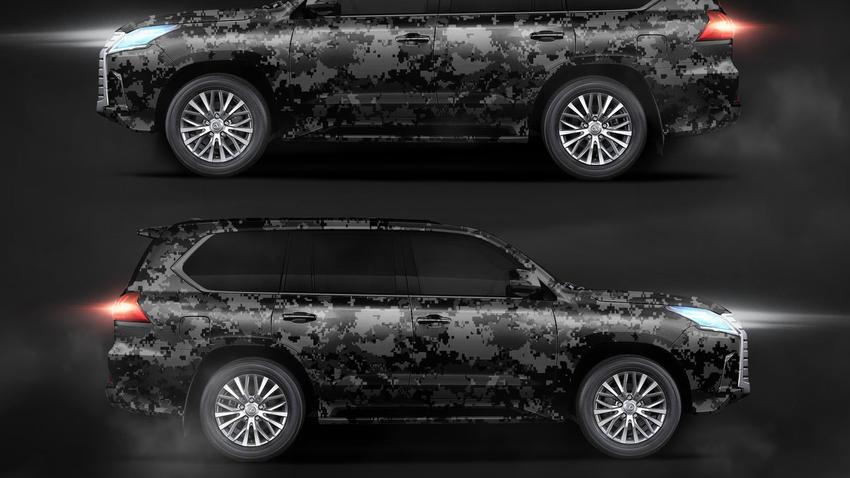 Lexus 350 - Camouflage Design - cover