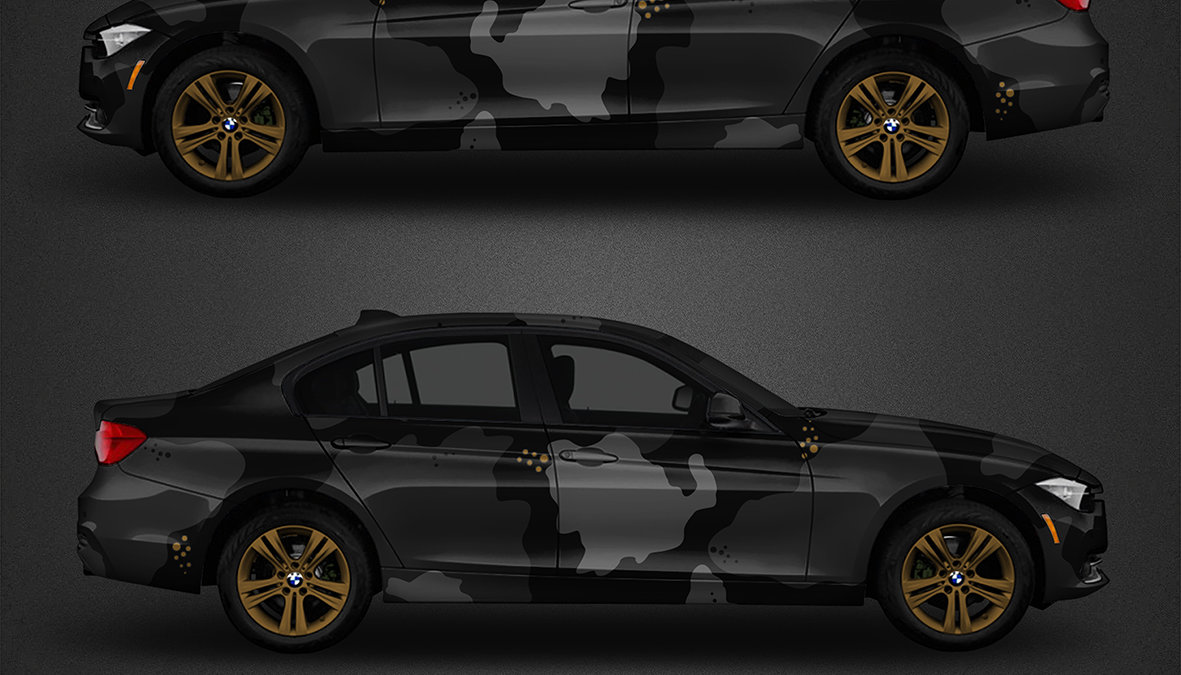 BMW M3 - Camouflage design - cover