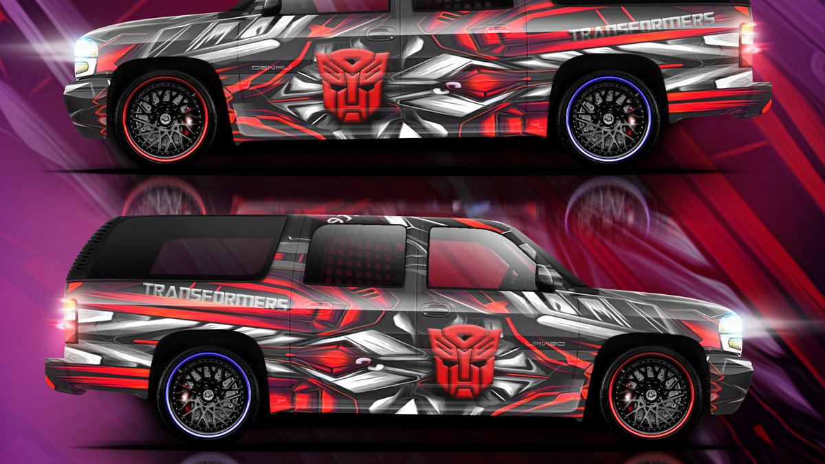 GMC Yukon Denali - Transformers design - cover