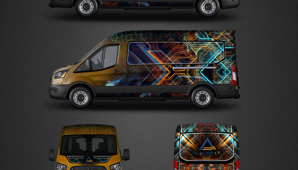 Ford Transit Van GLACIER - I.T. design - cover