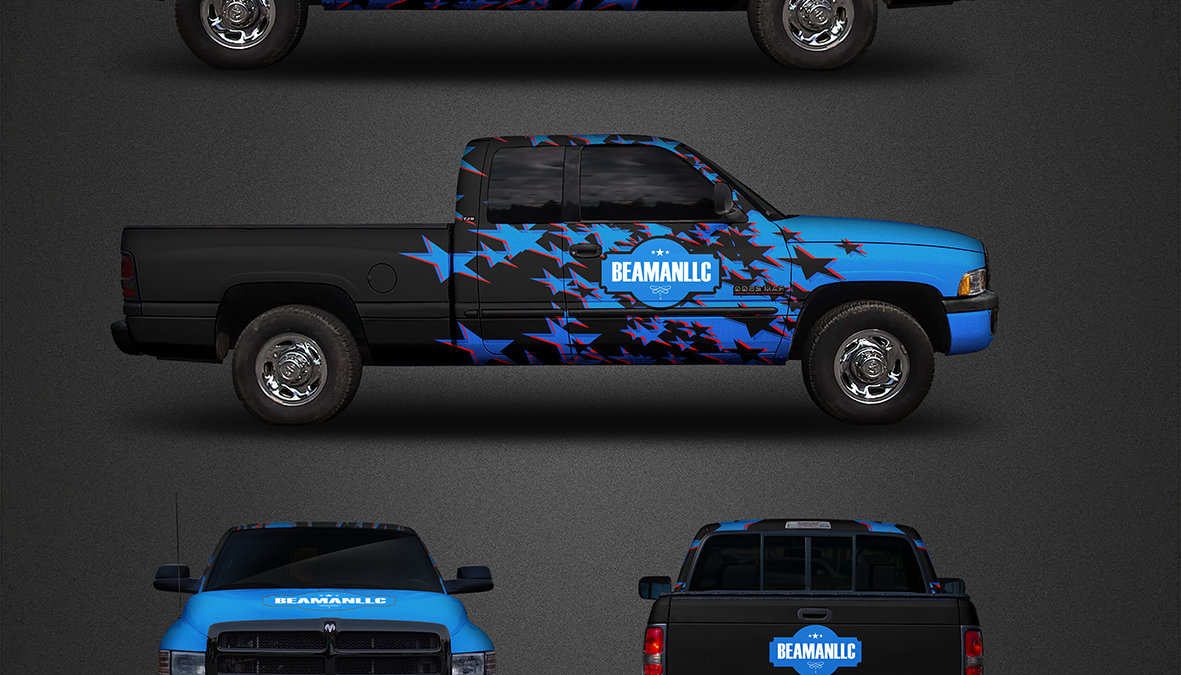 Dodge Ram 2500 - Glitch Sparkle design - cover