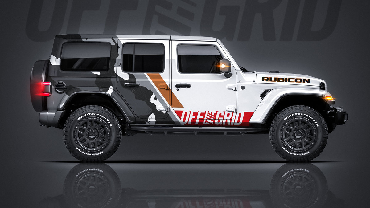 Jeep Wrangler - Stripes Design - img 5