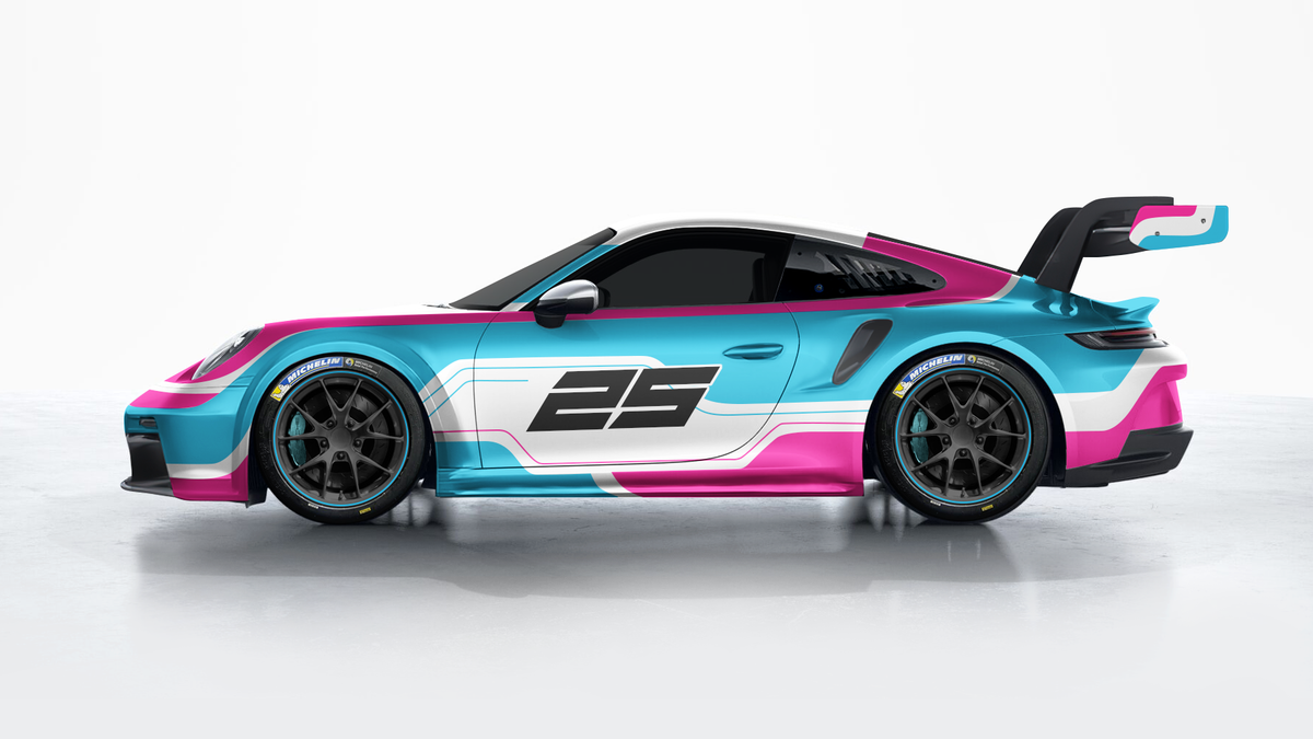 Porsche 992 GT3 CUP - Wrapstock Design - cover