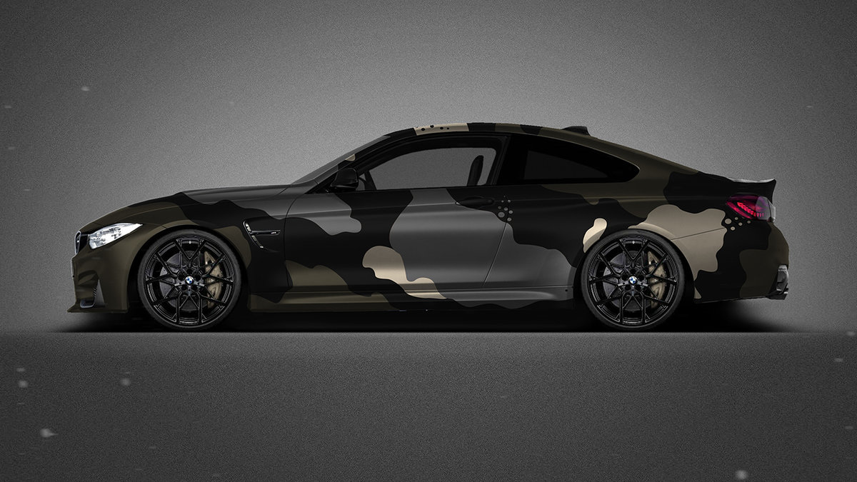 BMW M4 - Camouflage Design - cover