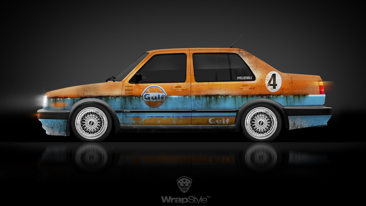 Volkswagen Jetta - Gulf Design - cover