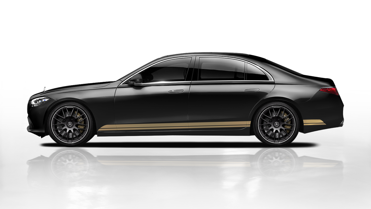 Mercedes-Benz S-Class - Stripes Design - cover