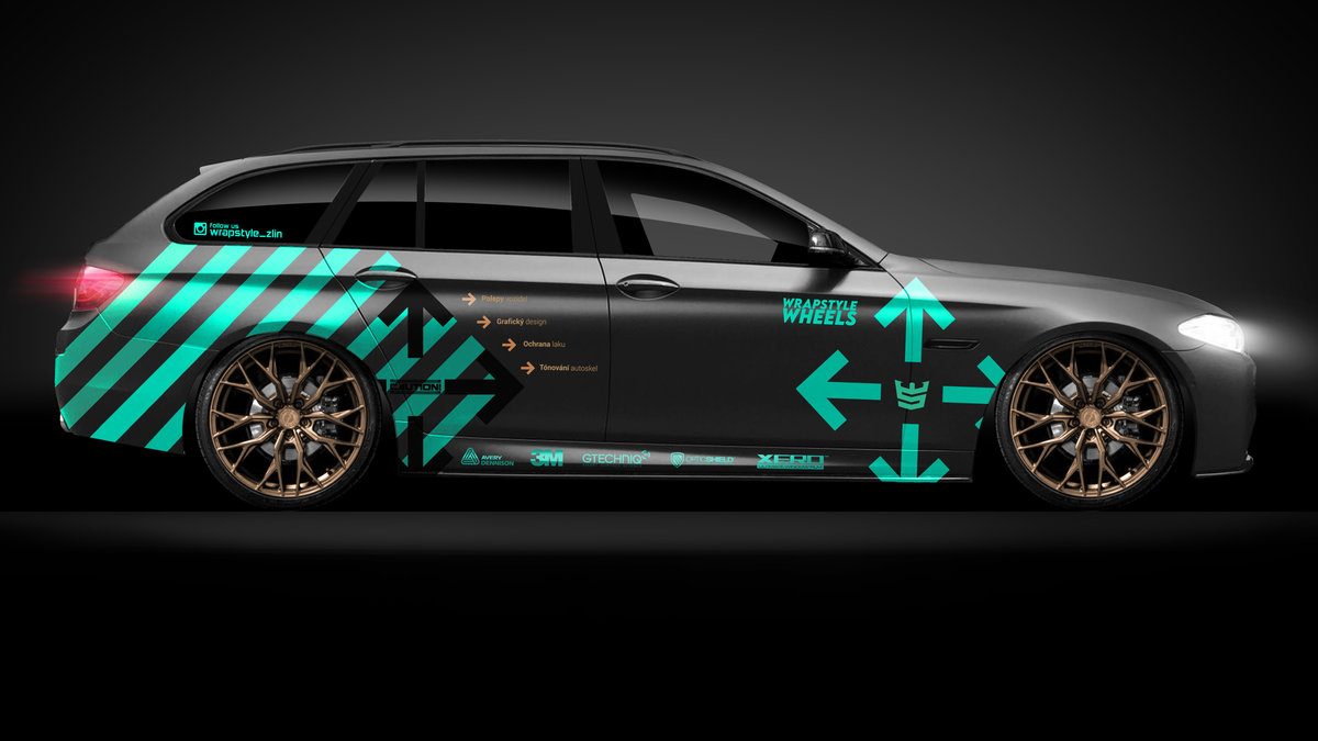 BMW 5 - Satin Nero Design - cover