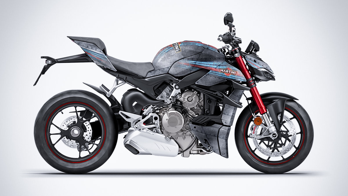 Ducati Streetfighter V4S - Martini Design - cover