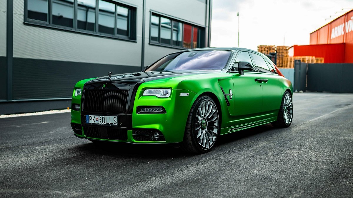 Rolls-Royce - Green Satin - cover