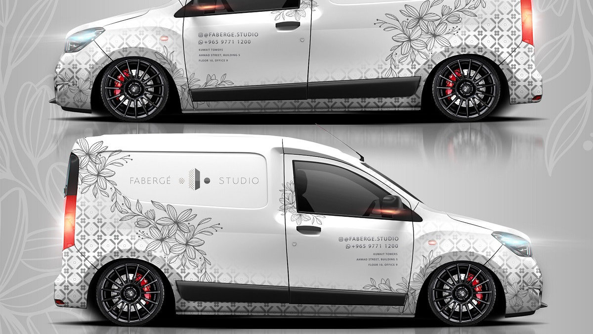 Dacia Dokker Van - Flower Design - img 1