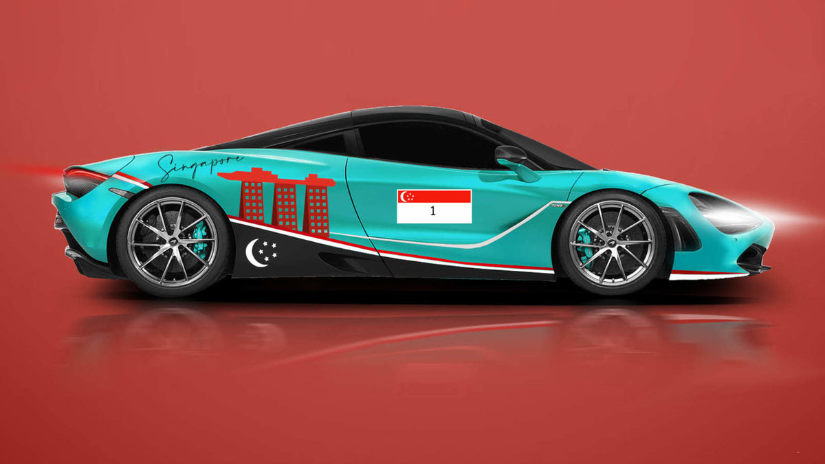 McLaren 720S - National Day Design - cover