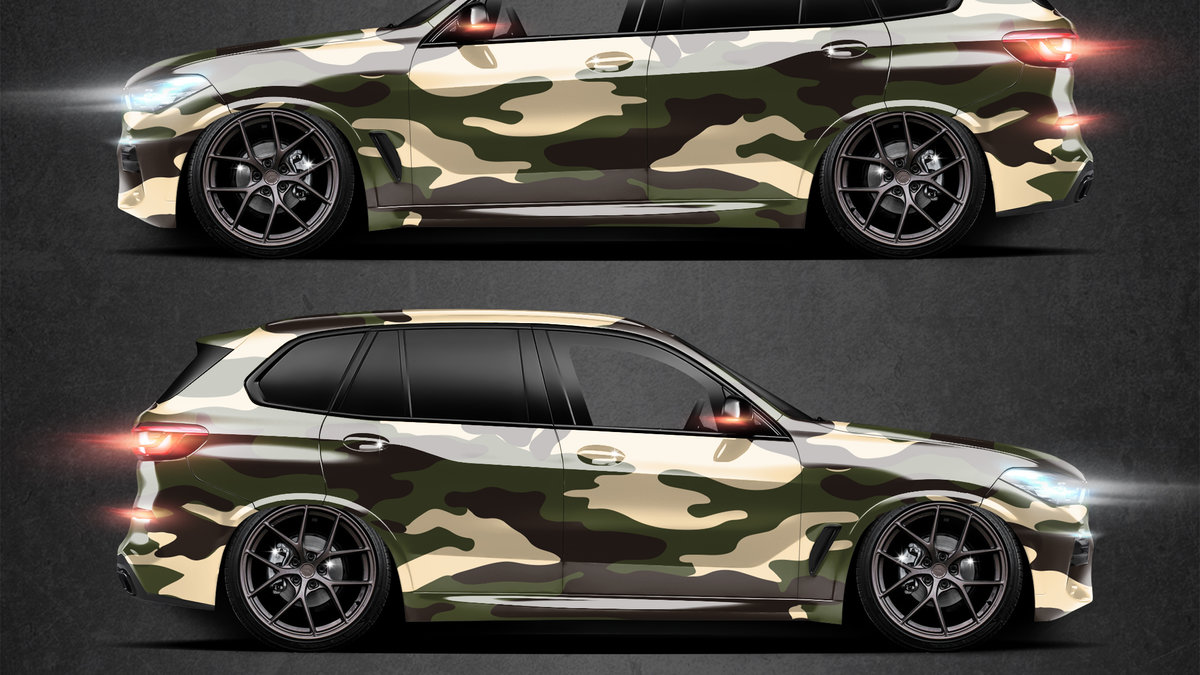 BMW X5 - Camouflage Design - img 1