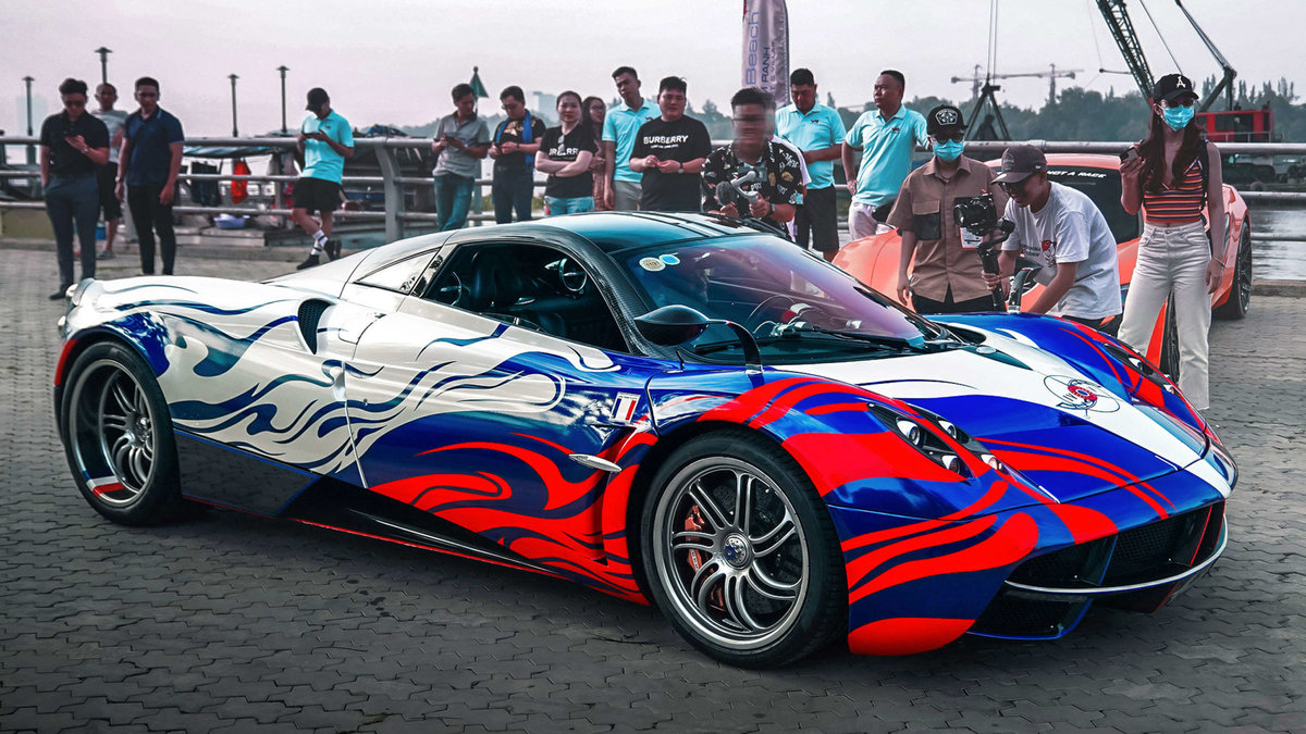 Pagani Huayra - Fire Wrap - cover