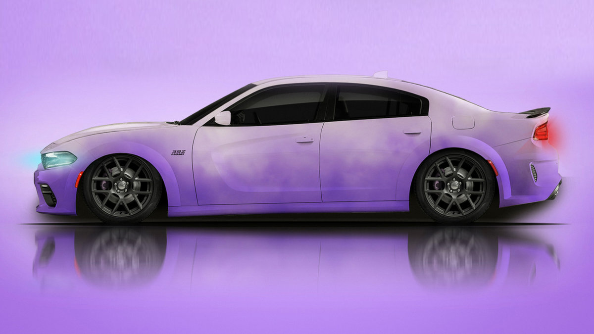 Dodge Charger - Mix Colors Design - cover