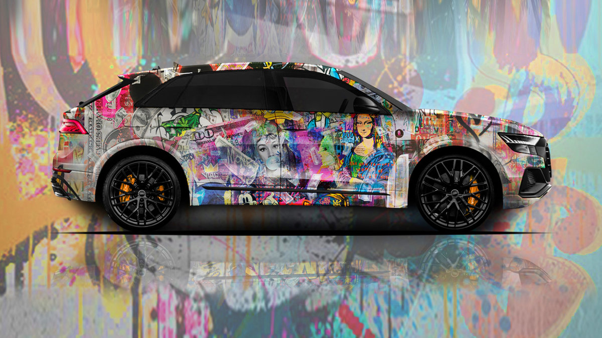 Audi Q8 - Pop Art Design - cover