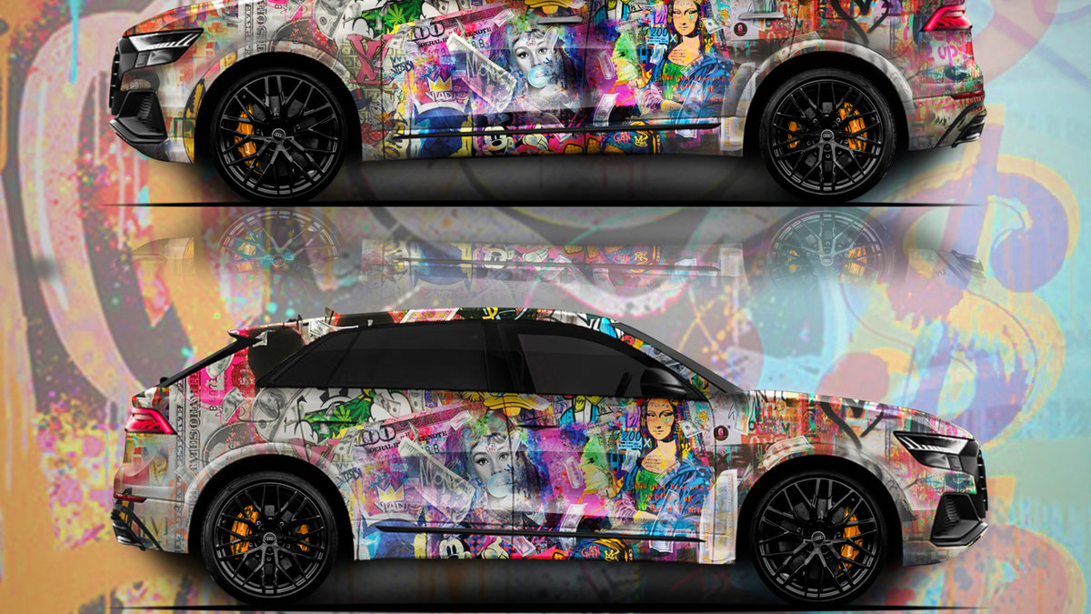 Audi Q8 - Pop Art Design - img 1