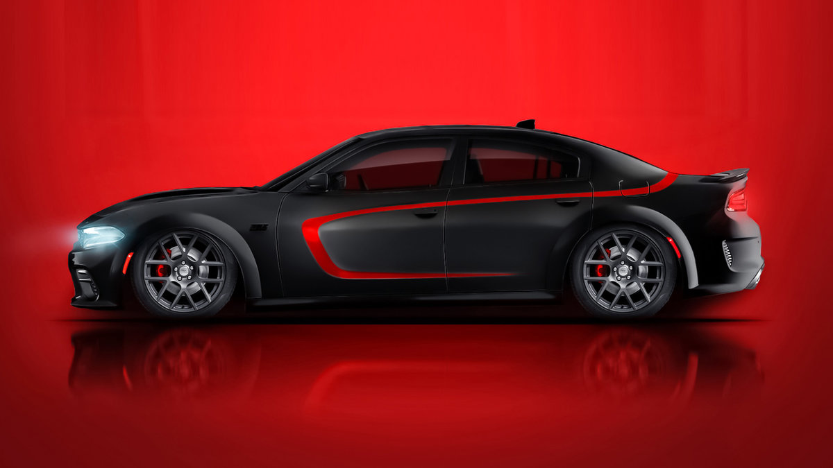 Dodge Charger - Stripes Design - cover
