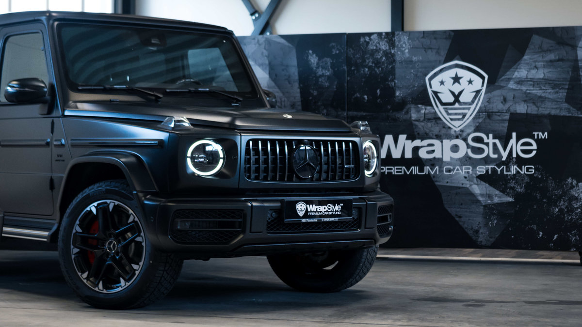 Mercedes-Benz G63 AMG - Black NANO Matt Wrap - cover