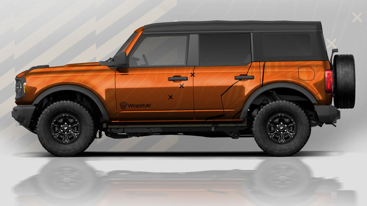 Ford Bronco - Wrapstyle Design - cover
