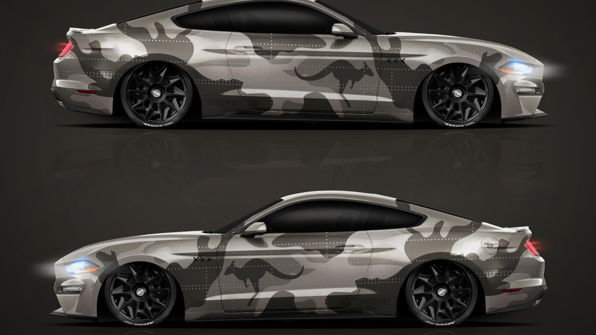 Ford Mustang - Camouflage Design - img 1