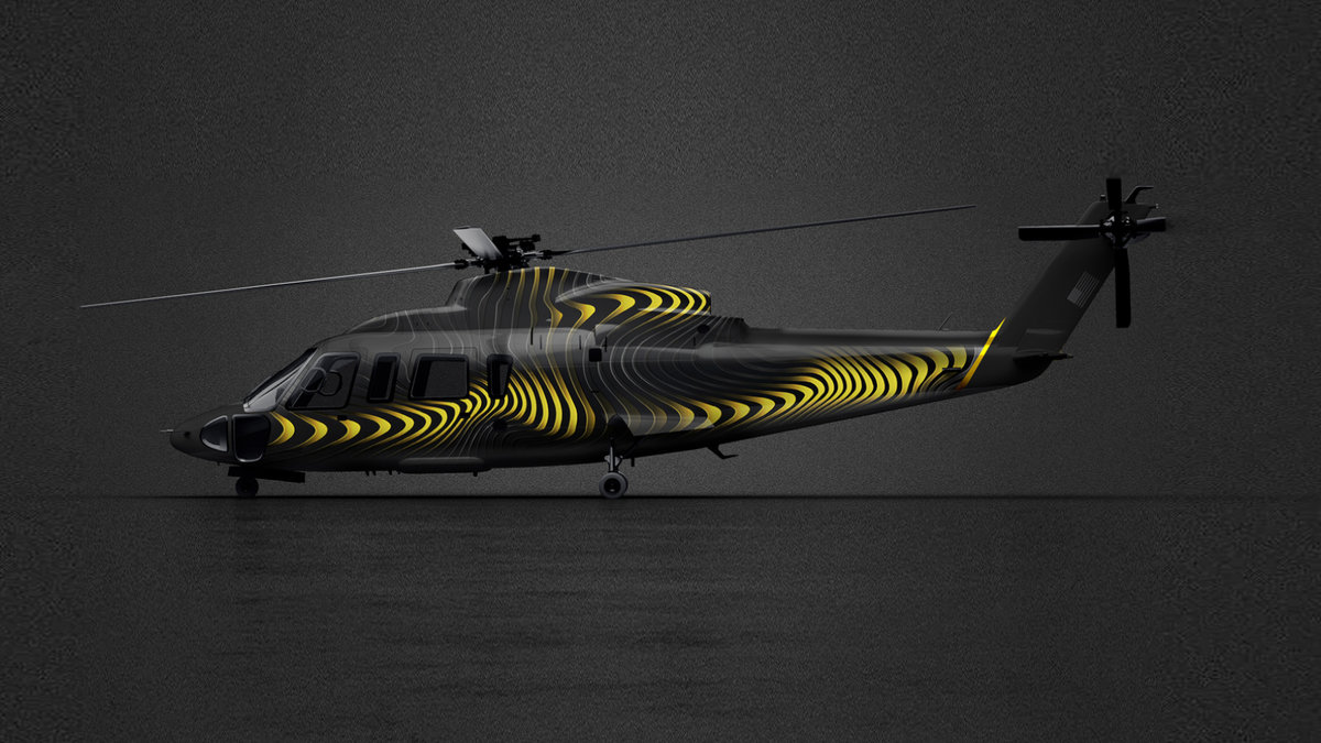 Helicopter Sikorsky - Golden Design - img 1