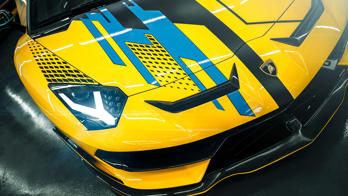 Lamborghini Aventador SVJ - Stripes Design - img 6