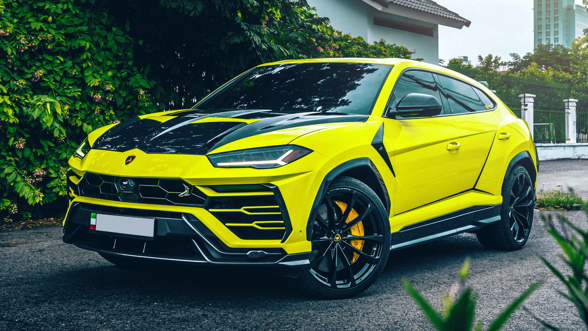 Lamborghini Urus - Lime Wrap - cover