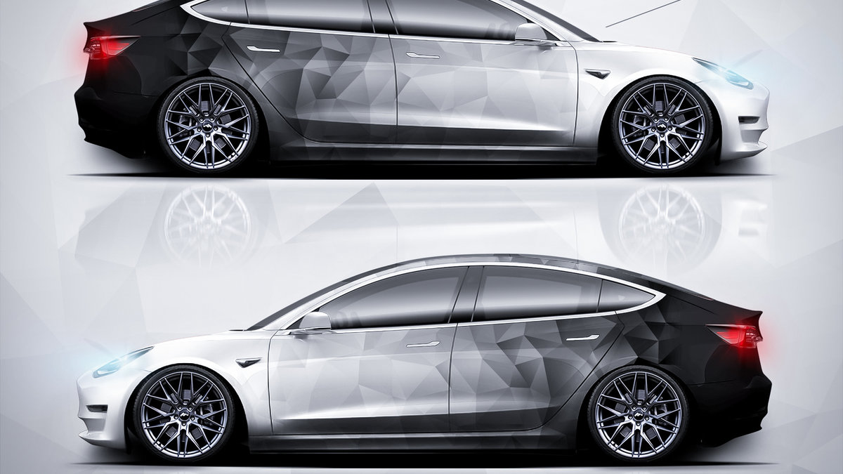Tesla Model 3 - Polygon Design - img 1