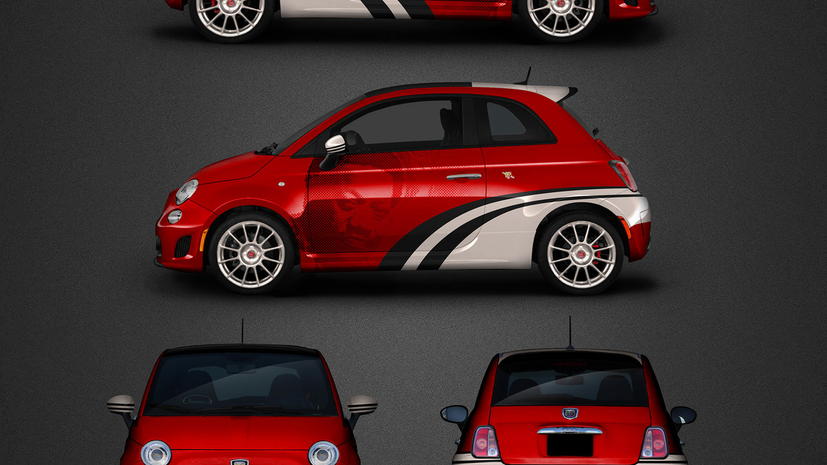 Fiat 500 Abarth - Album Design - img 1