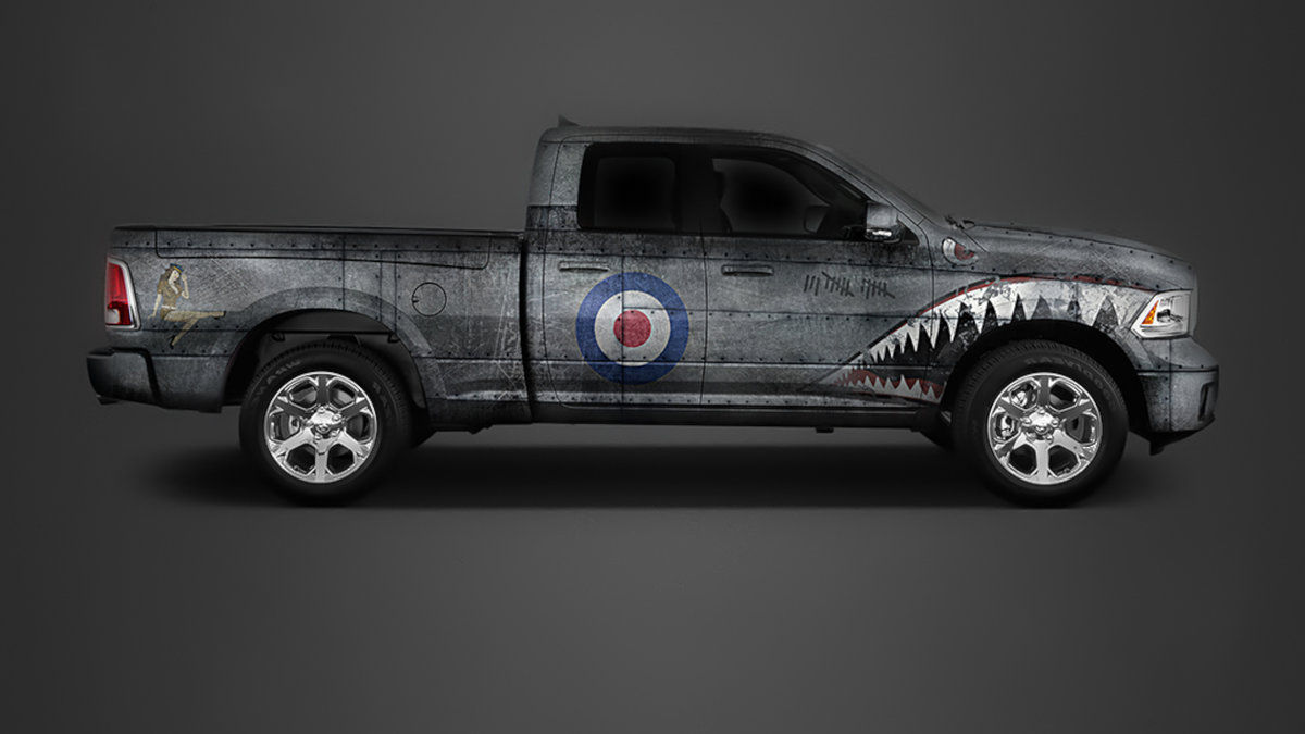 Dodge RAM 1500 - RAF Bombarder Design - cover