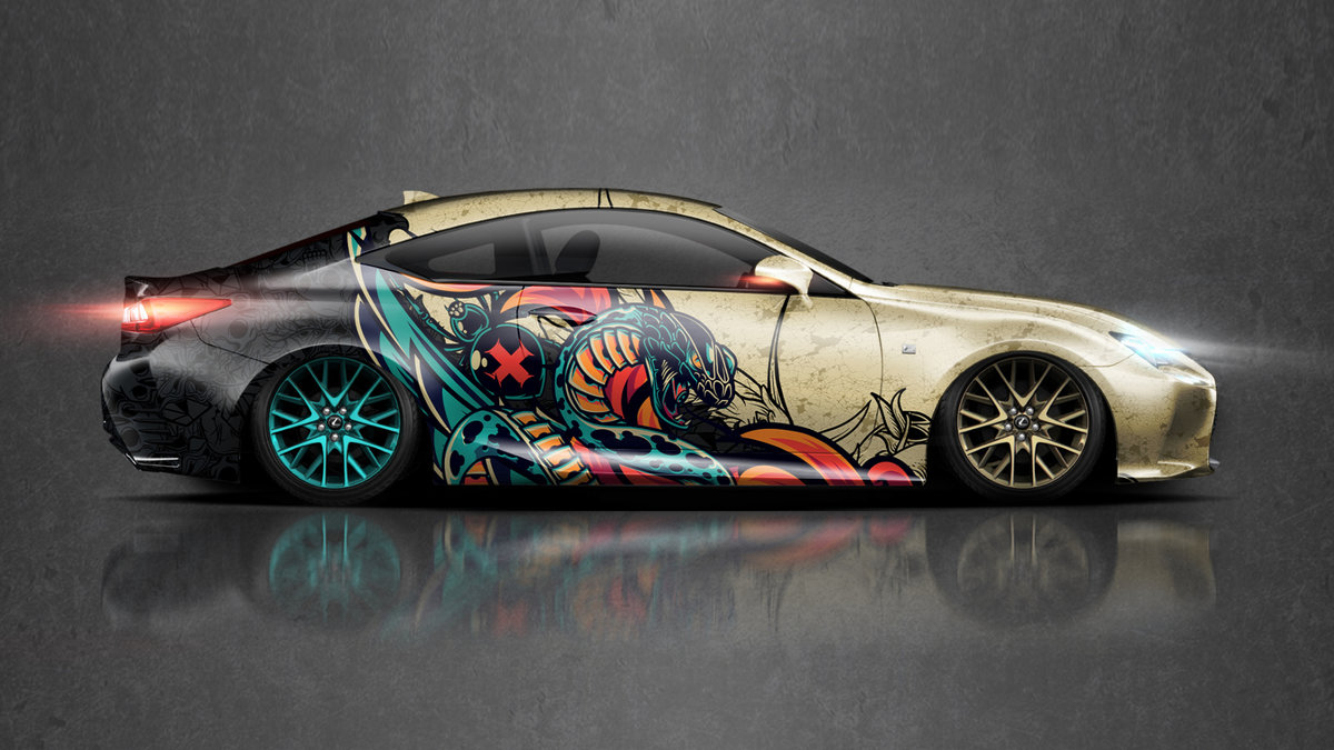 Lexus RC F - Cobra Design - cover