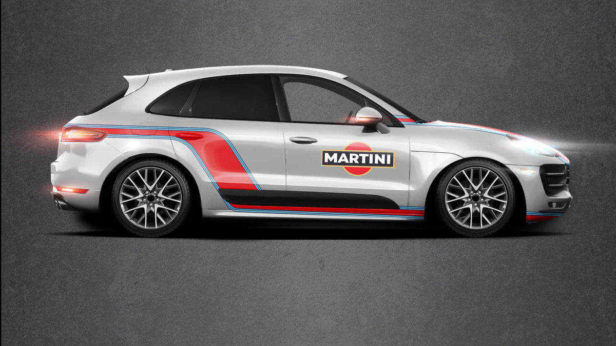 Porsche Macan GTS - Martini Design - cover